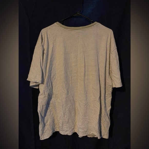 PacSun - XL Unisex Striped Tee with Small Drippy
Smiley Face Embroidery - Picture 3 of 4